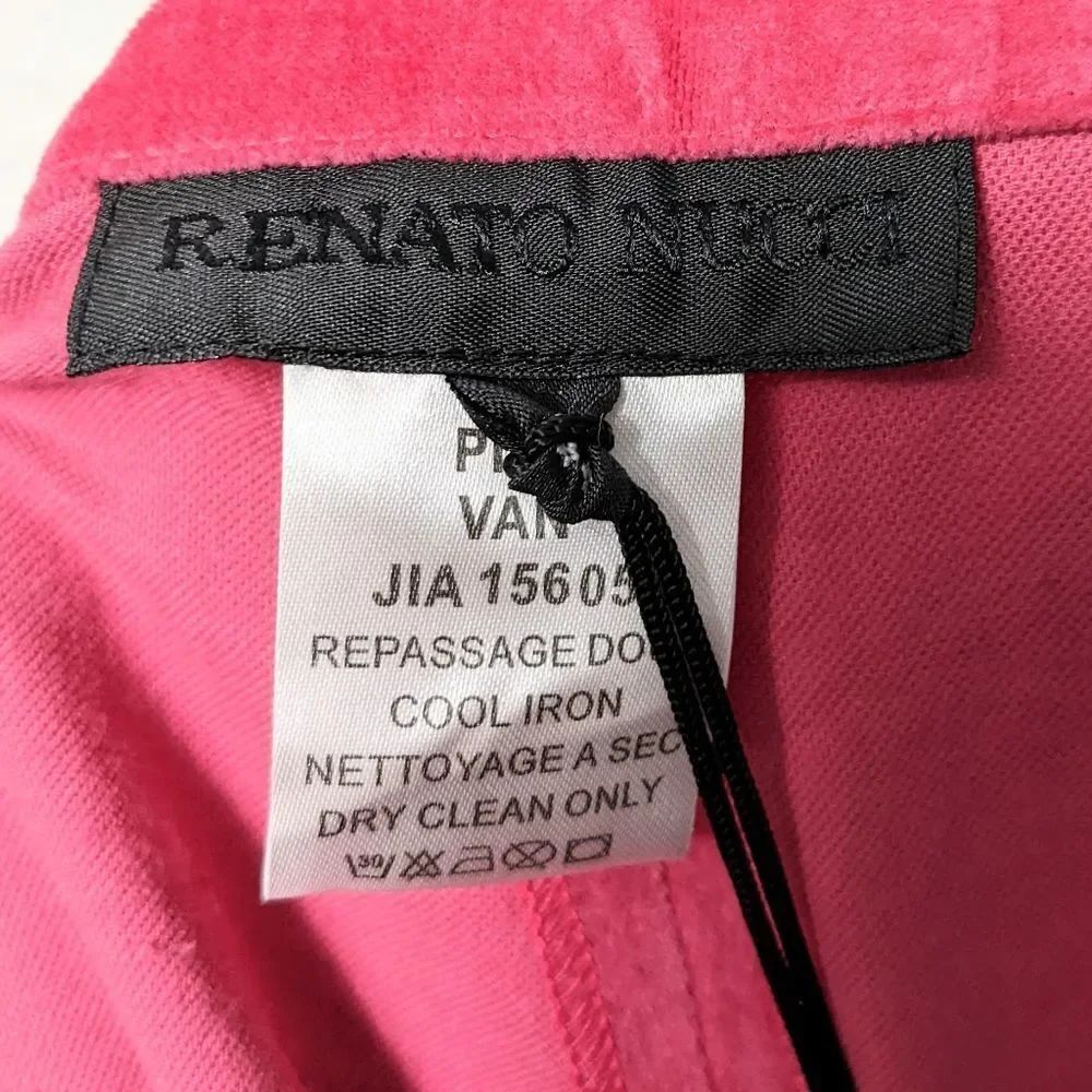 NWT RENATO NUCCI Velvet High Rise Trouser Pants 44 EU - Picture 4 of 7